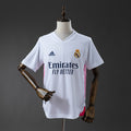 Camiseta Retro Real Madrid Local Gris y Celeste 20/21 - frente