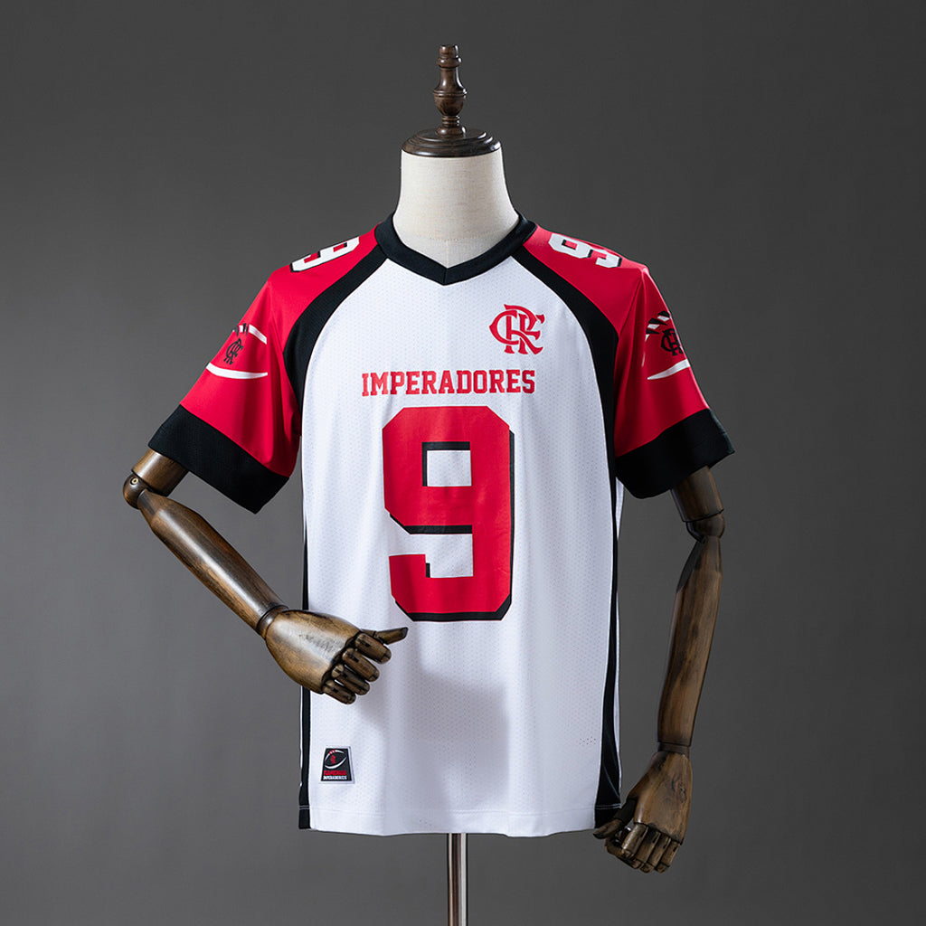 Camiseta Flamengo Gris y Celeste 2025/26 - frente