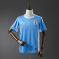 Camiseta Uruguay Local Gris y Celeste 2025 - frente