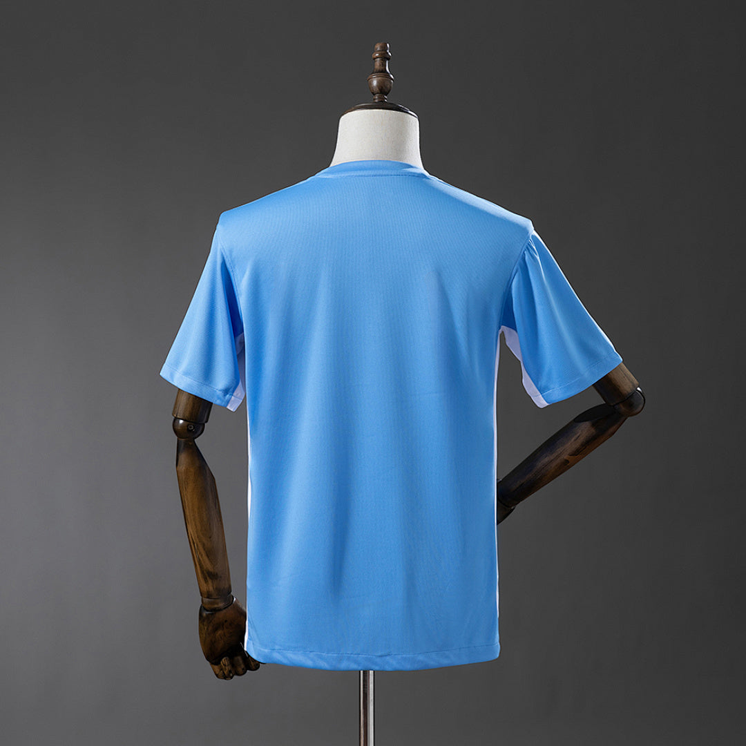 Camiseta Uruguay Local Celeste y Gris 2025 - espalda