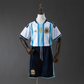 Conjunto Niños Argentina Local 2026 — ENVÍO INMEDIATO (Messi #10) - Talla 26 - frente