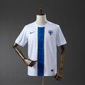 Camiseta Finlandia Local Gris y Celeste 2026 - frente