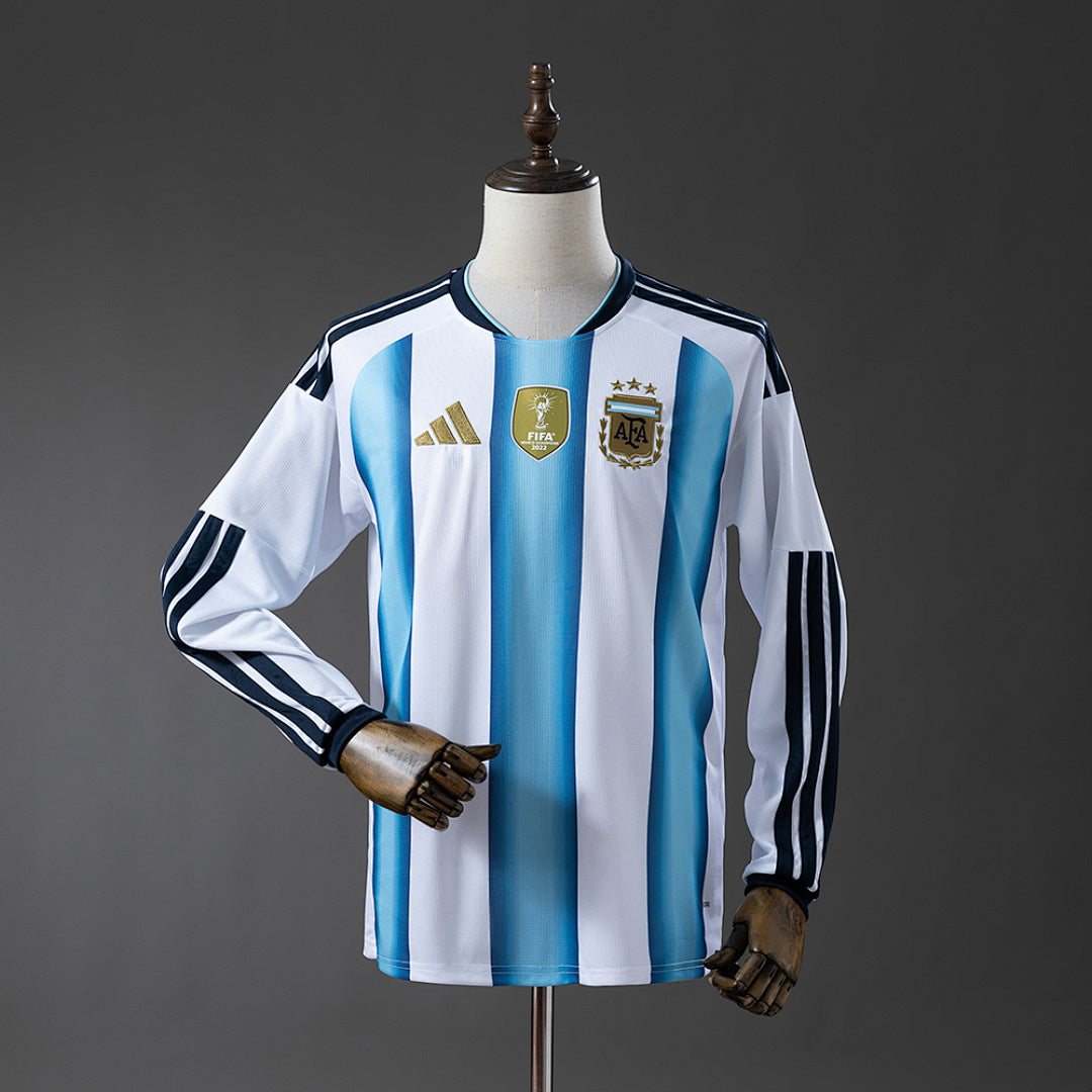 Camiseta Argentina Local Manga Larga 2026 - frente
