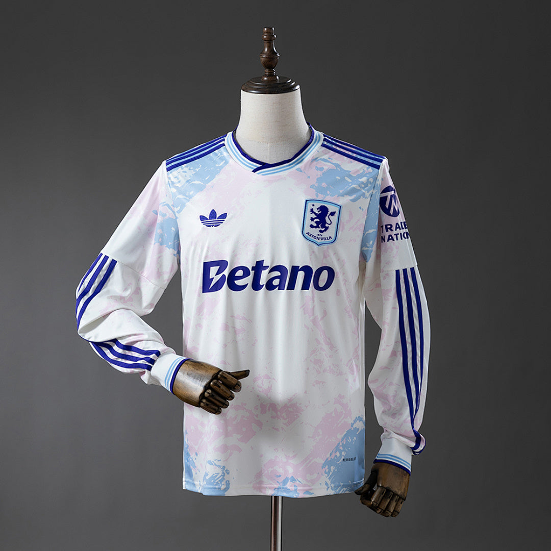 Camiseta Aston Villa Tercera Manga Larga 2025/26 - frente