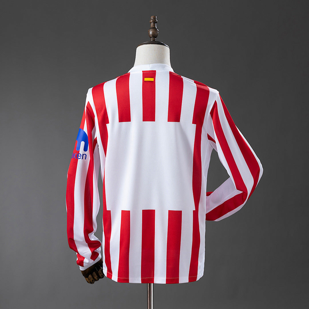 Camiseta Atlético de Madrid Local Manga Larga 2025/26 - espalda