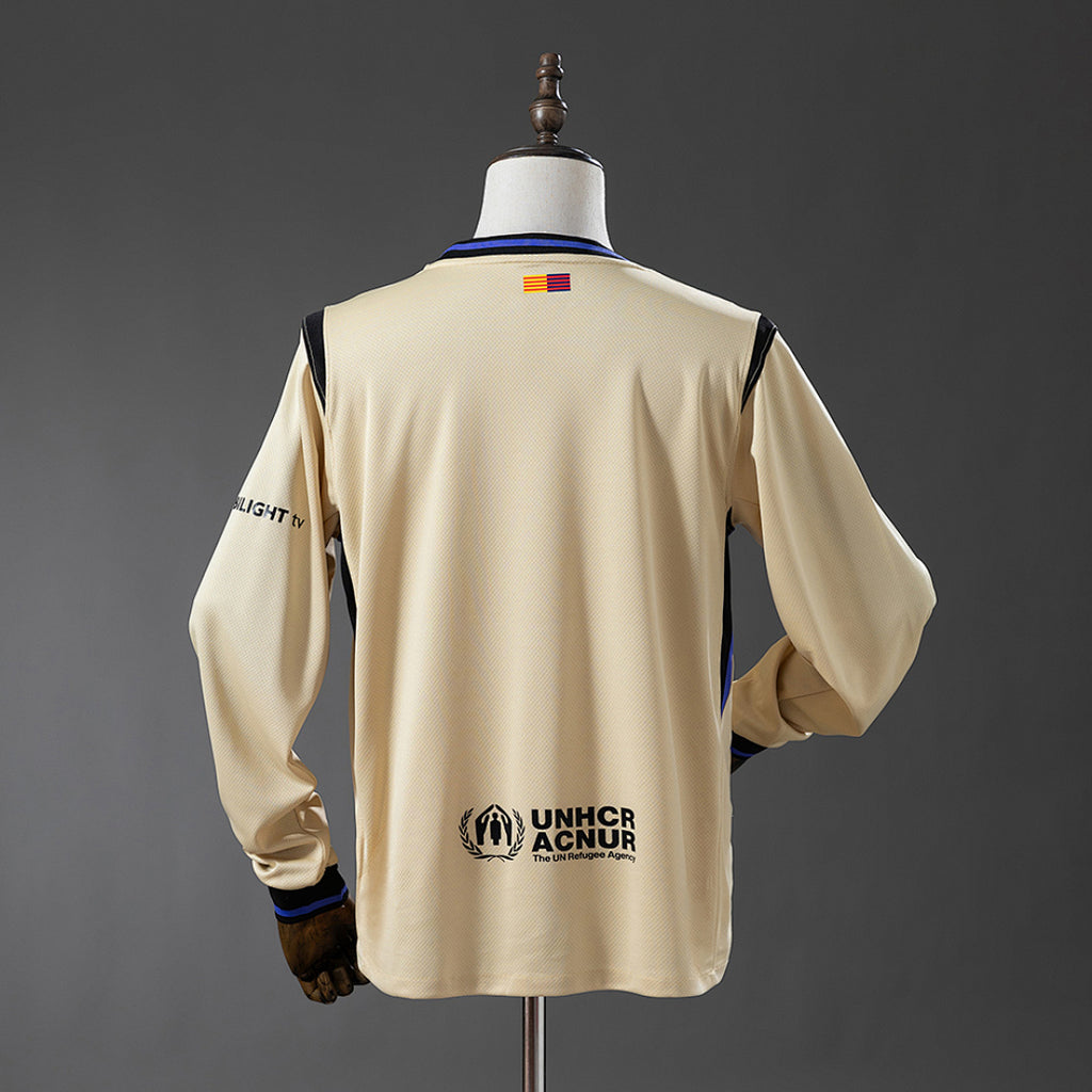 Camiseta FC Barcelona Visita Manga Larga 2025/26 - espalda