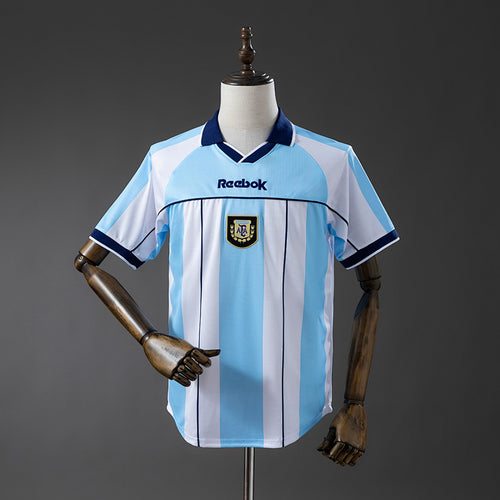 Camiseta Retro Argentina Local 00/01 - frente