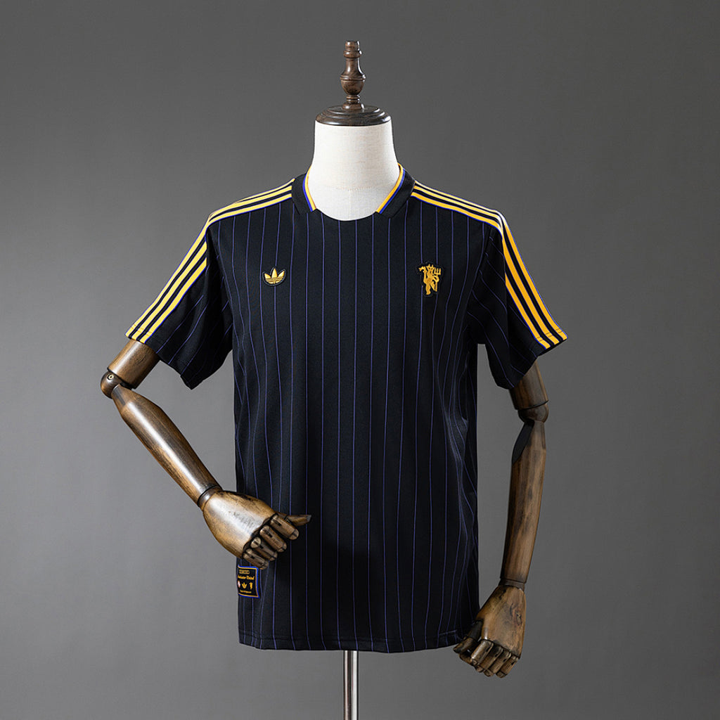Camiseta Manchester United Negra 2025/26 - frente