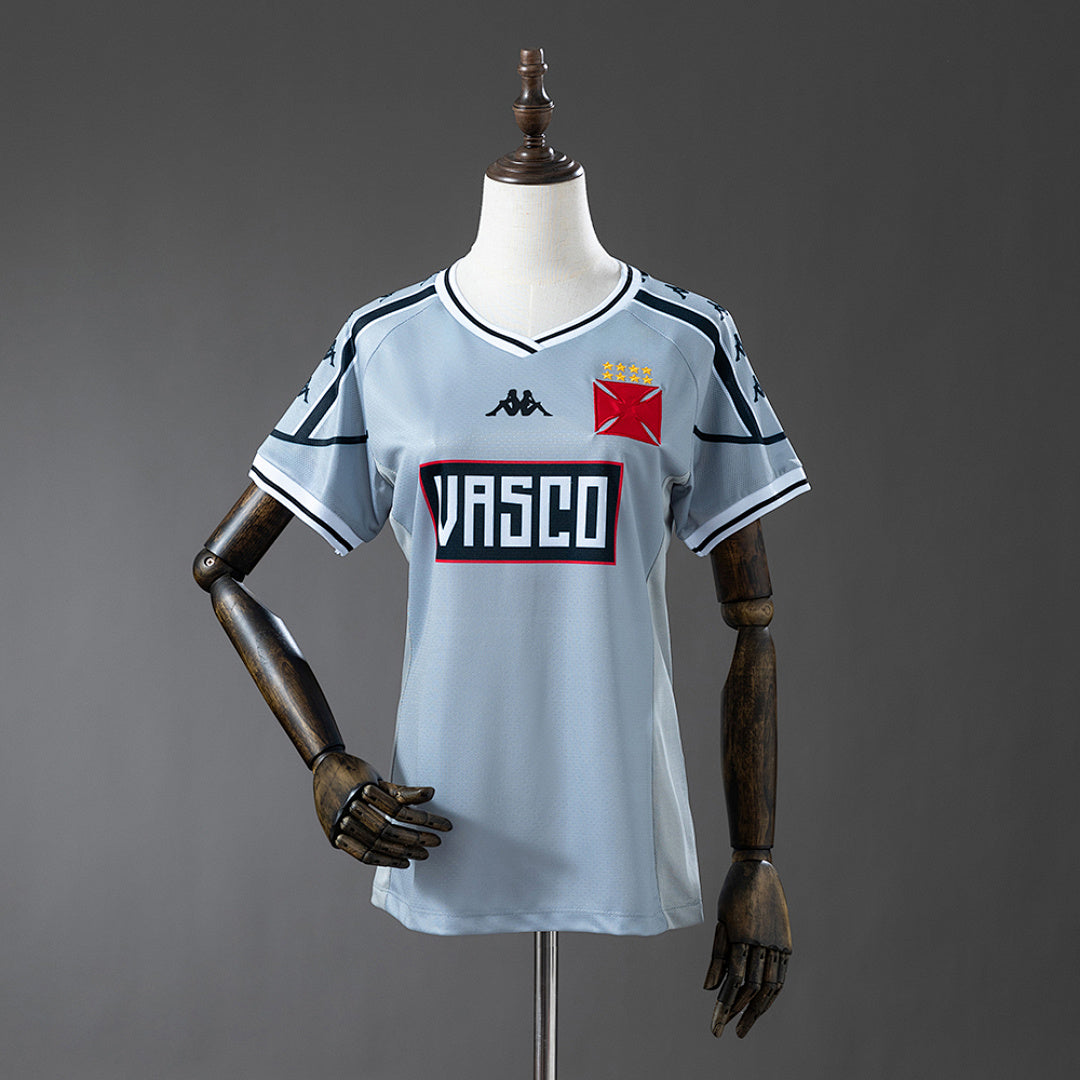 Camiseta Vasco da Gama Gris 2025/26 Mujer - frente