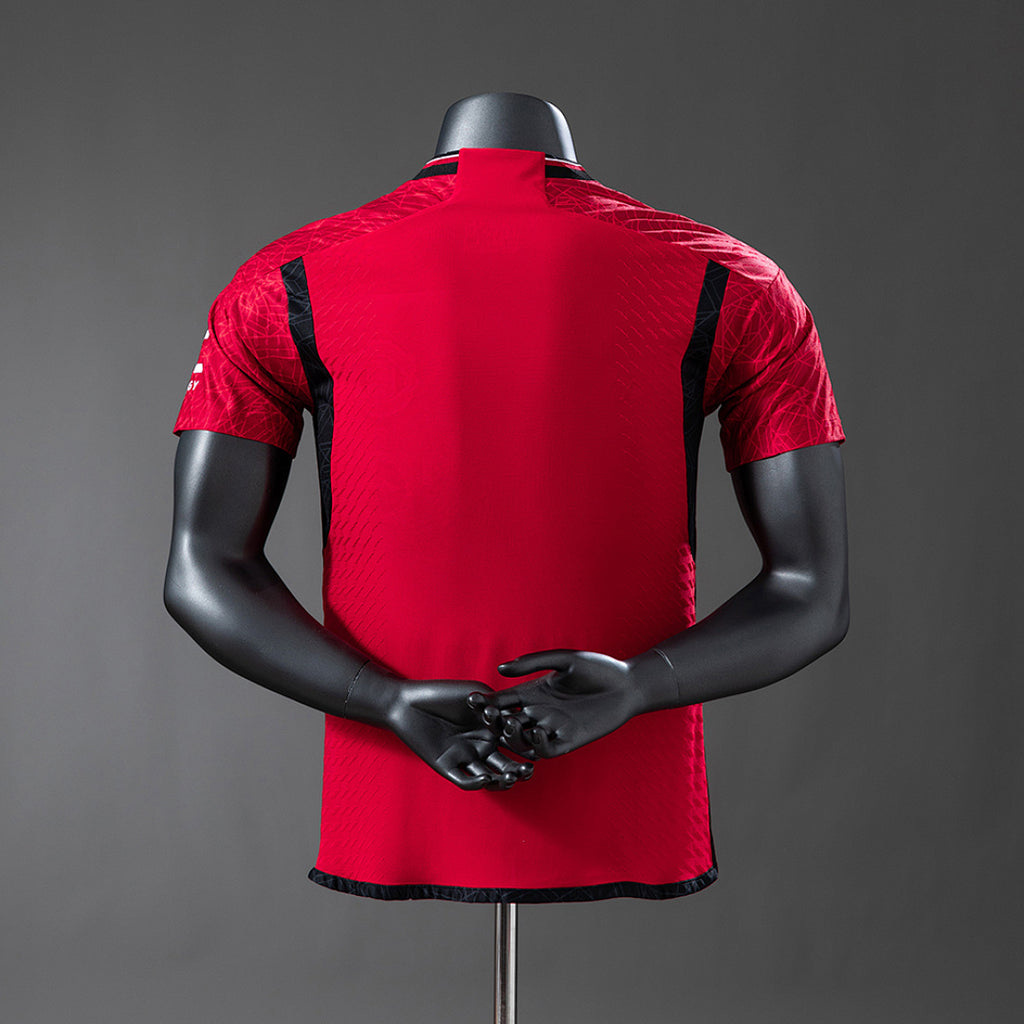 Camiseta Retro Manchester United Local 23/24 Versión Jugador - espalda