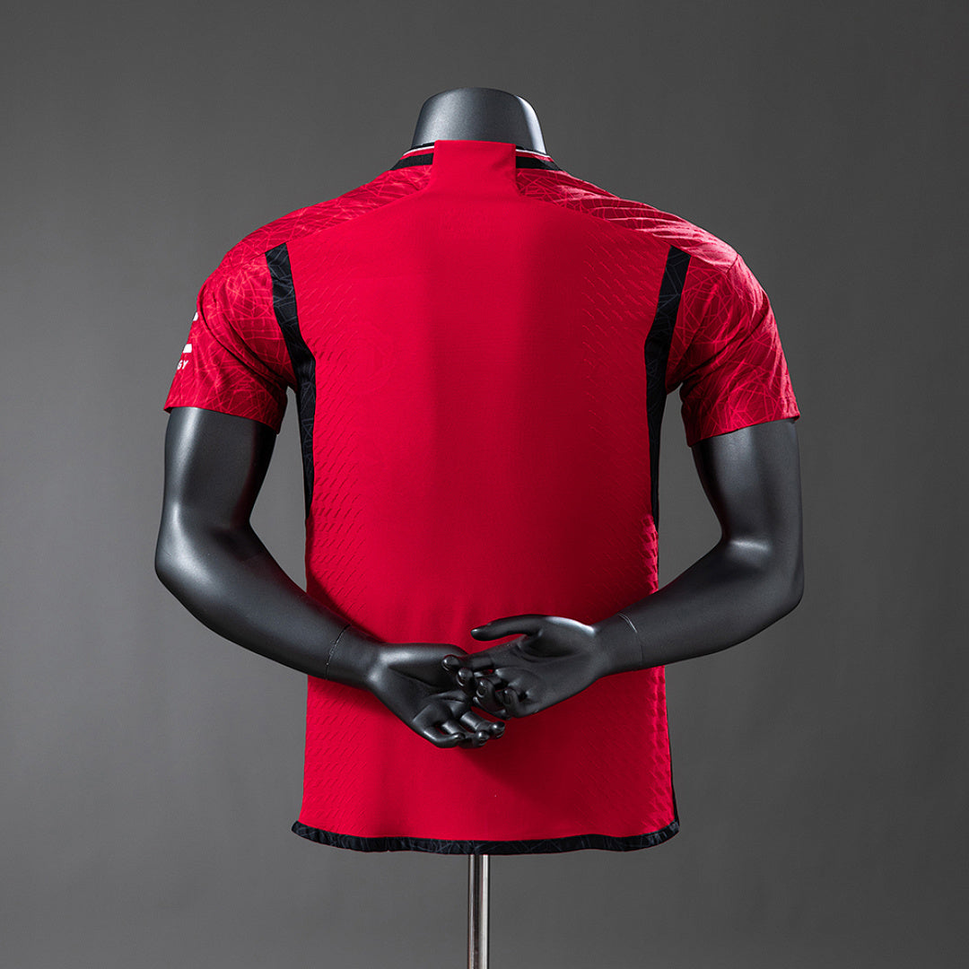 Camiseta Retro Manchester United Local 23/24 Versión Jugador - espalda