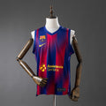 Camiseta FC Barcelona Local Gris y Azul Marino 2025/26 - frente