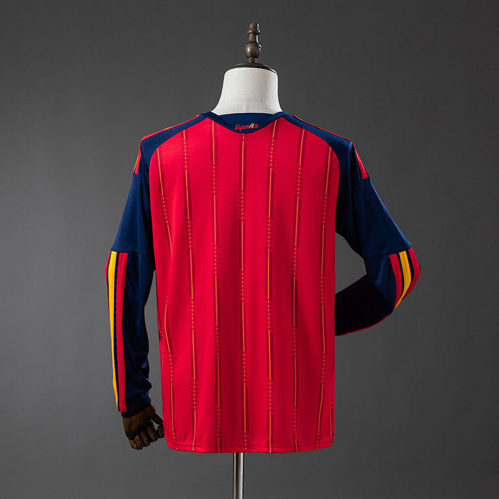 Camiseta España Local Manga Larga 2026 - espalda