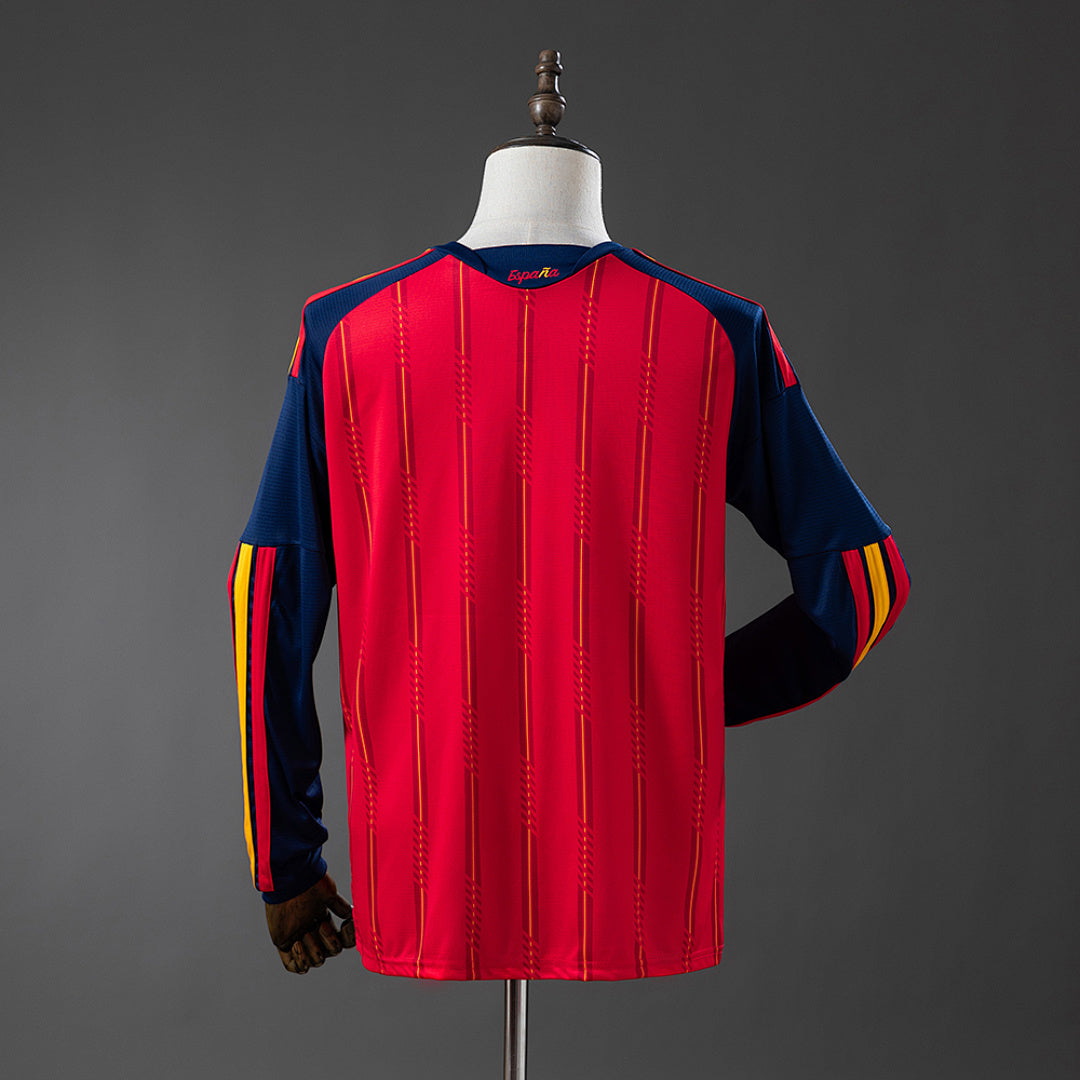 Camiseta España Local Manga Larga 2026 - espalda