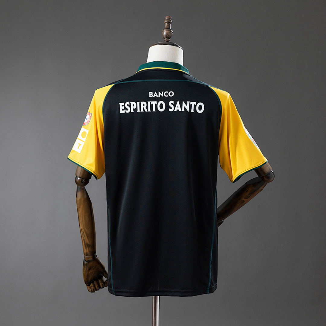 Camiseta Retro Sporting CP Visita 02/03 - espalda