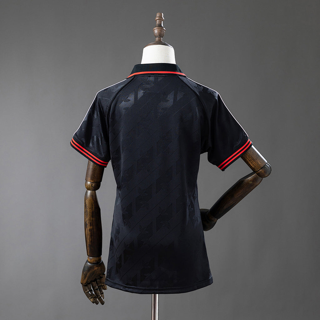 Camiseta Retro Flamengo Negra 25/26 Mujer - espalda