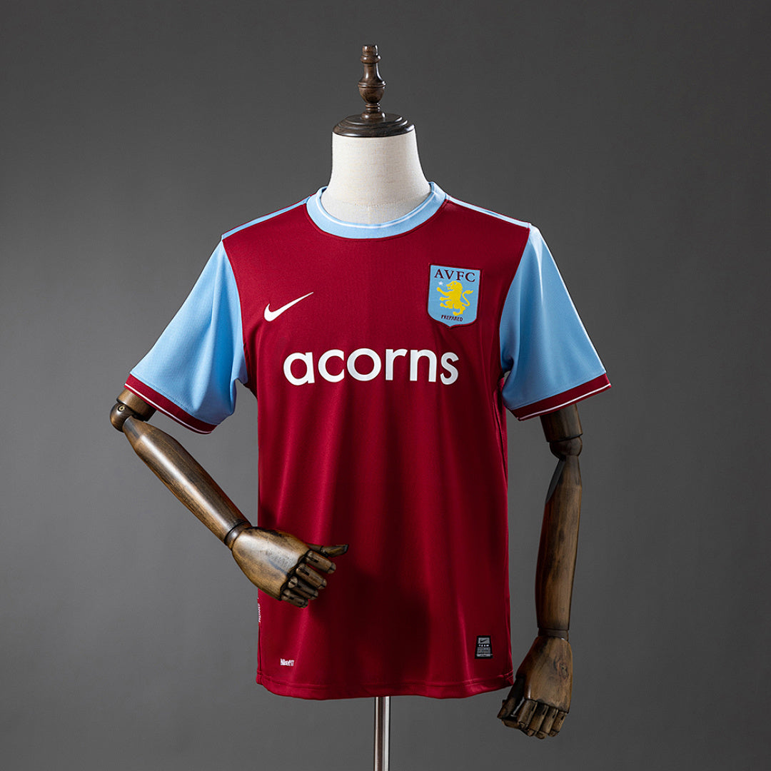 Camiseta Retro Aston Villa Local 09/10 - frente