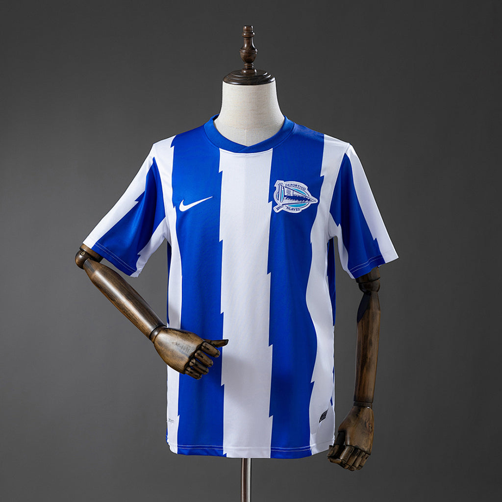 Camiseta Retro Deportivo Alavés Local 11/12 - frente