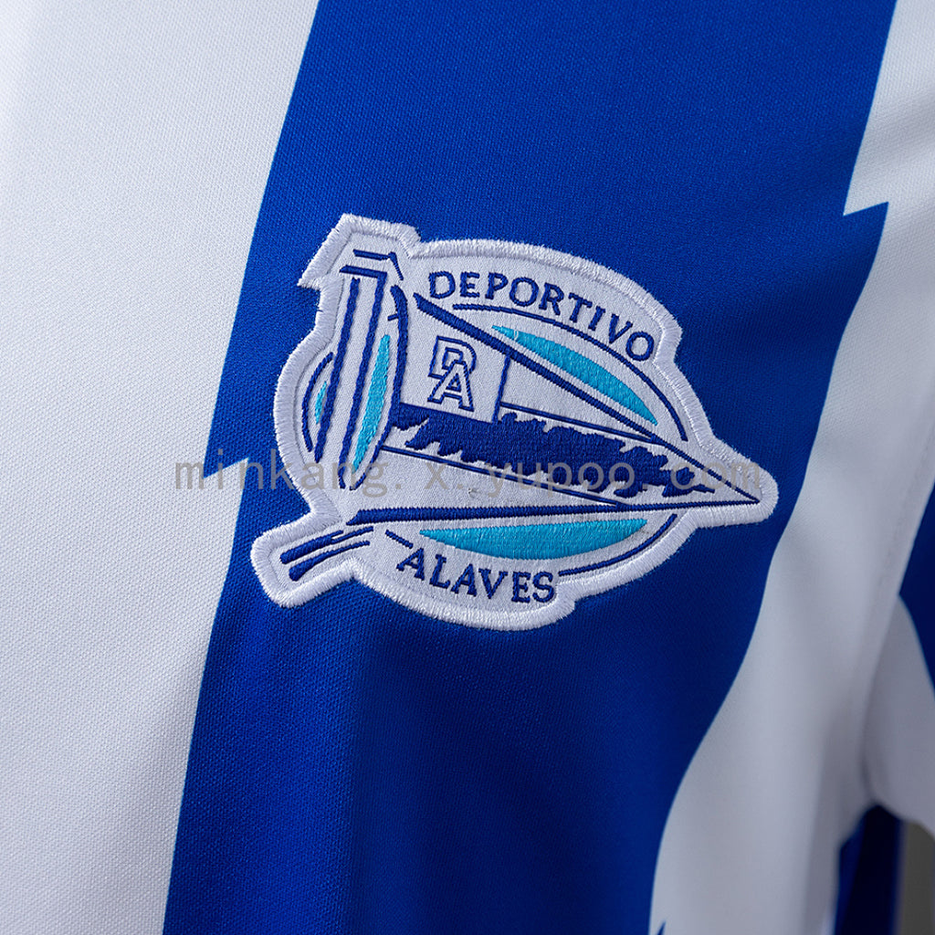 Camiseta Retro Deportivo Alavés Local 11/12 - espalda