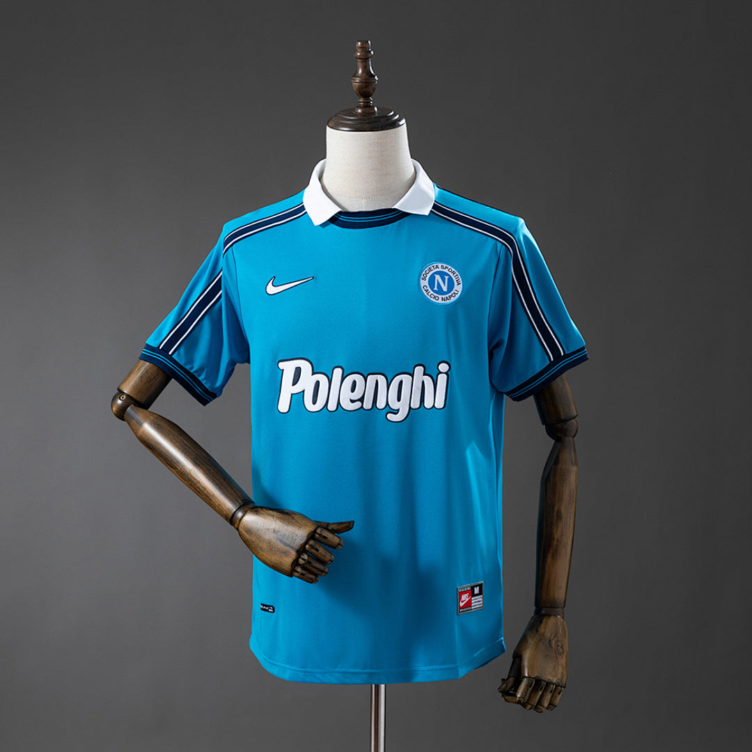 Camiseta Retro SSC Napoli Local 98/99 - frente