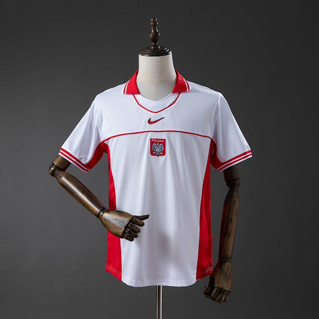 Camiseta Retro Polonia Local 1997 - frente