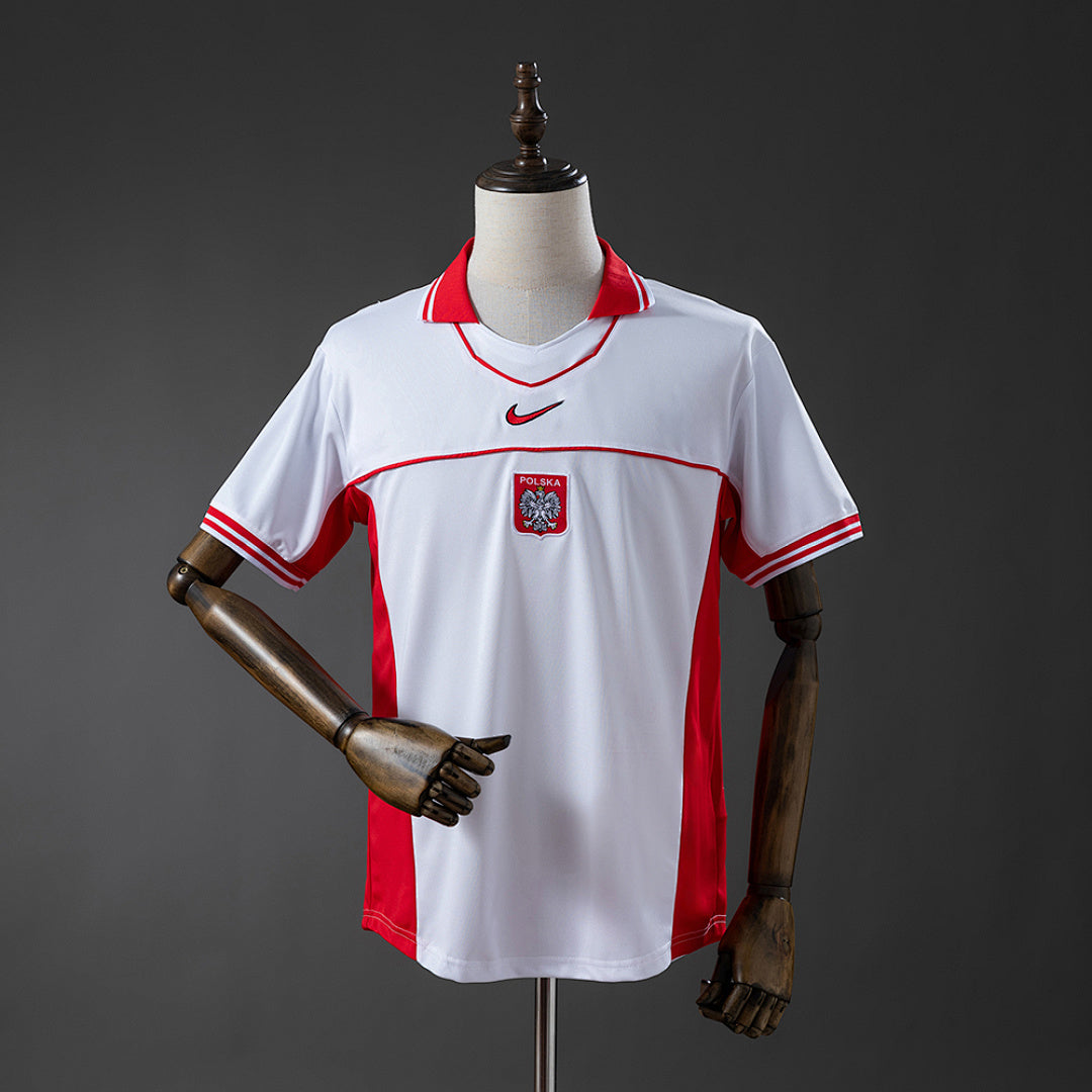 Camiseta Retro Polonia Local 1997 - frente