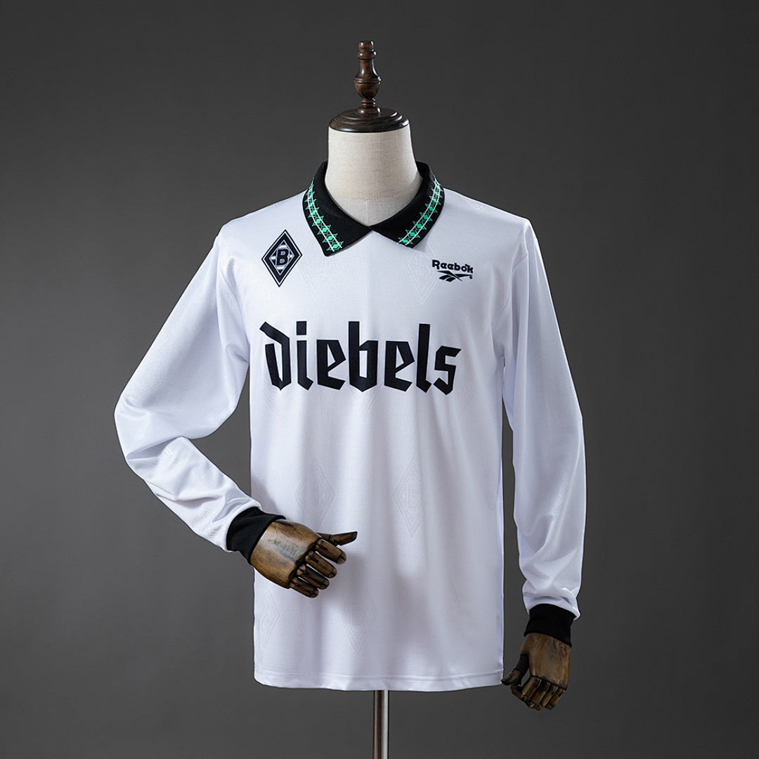 Camiseta Retro Borussia Mönchengladbach Local Manga Larga 95/96 - frente