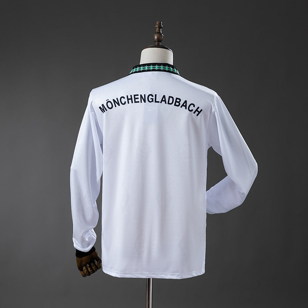 Camiseta Retro Borussia Mönchengladbach Local Manga Larga 95/96 - espalda