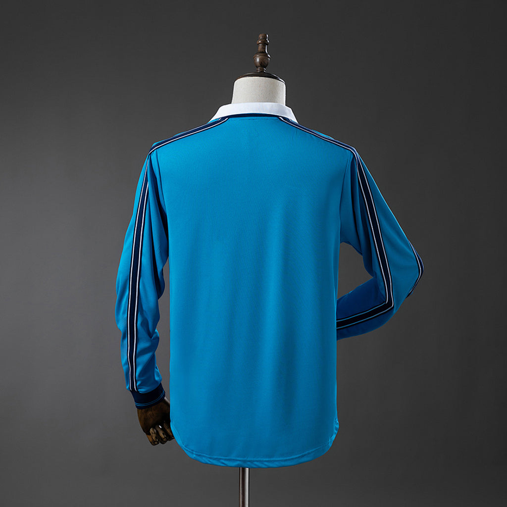 Camiseta Retro SSC Napoli Local Manga Larga 98/99 - espalda