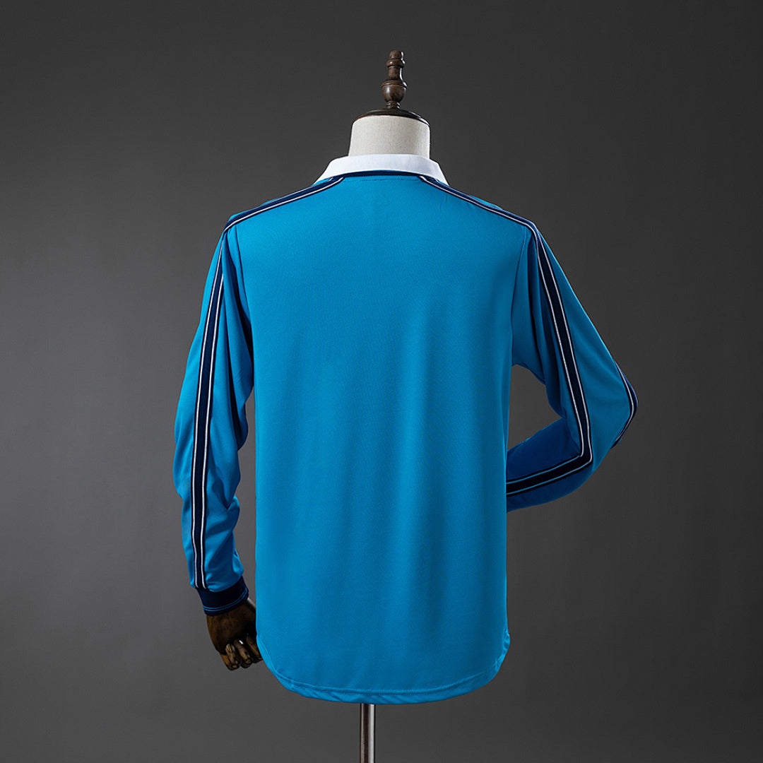 Camiseta Retro SSC Napoli Local Manga Larga 98/99 - espalda