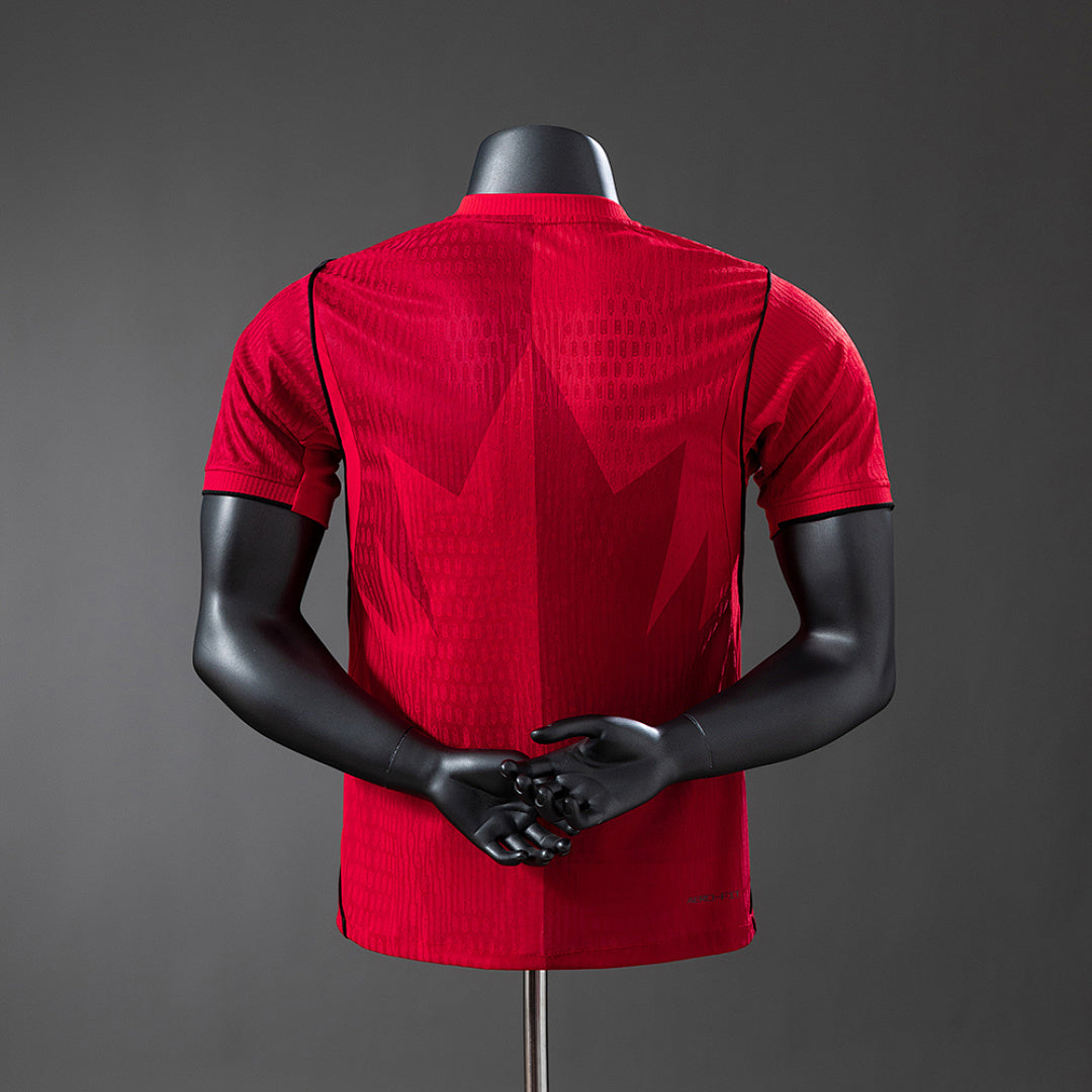 Camiseta Canadá Local 2026 Versión Jugador - espalda