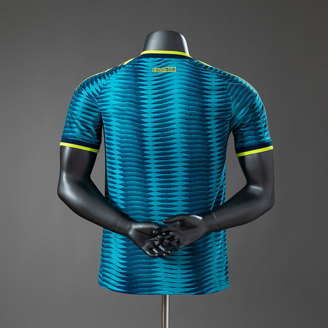 Camiseta Colombia Visita 2026 Versión Jugador - espalda