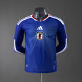Camiseta Japón Local Manga Larga 2026 Versión Jugador - frente