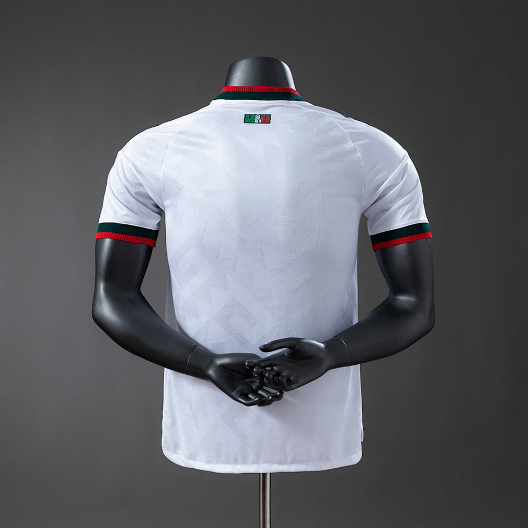 Camiseta México Visita 2026 Versión Jugador - espalda