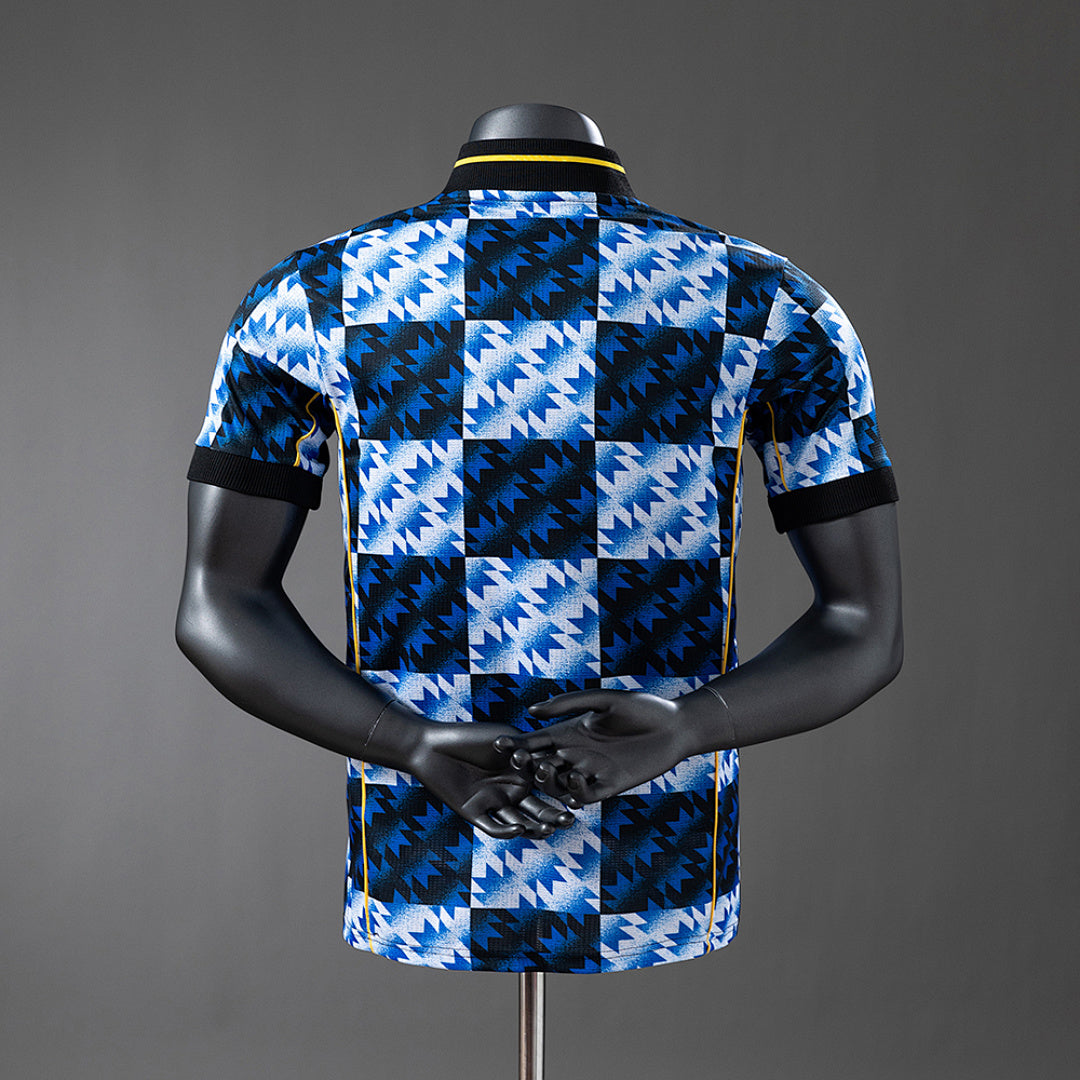 Camiseta Manchester United Azul 2025/26 Versión Jugador - espalda