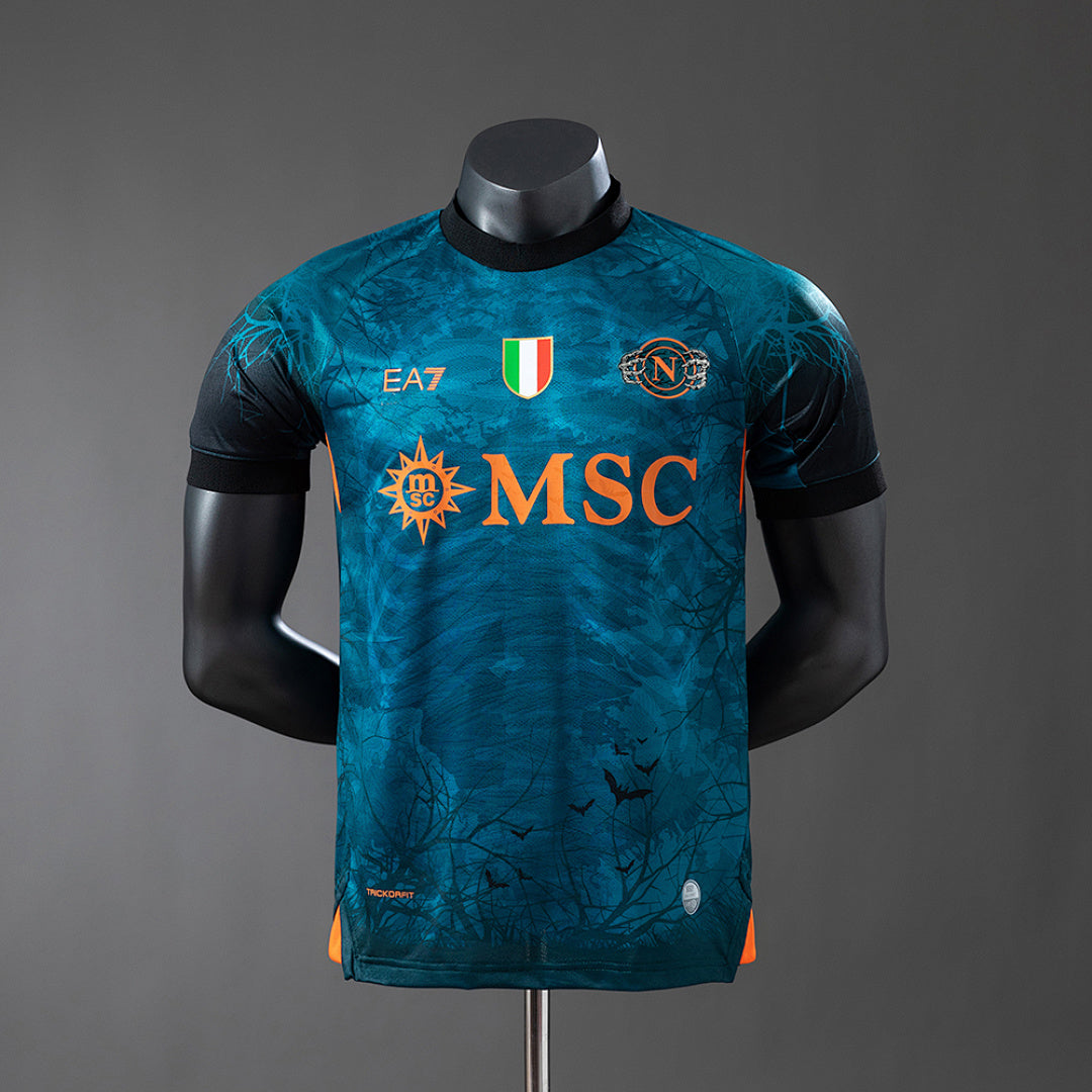 Camiseta SSC Napoli Azul 2025/26 Versión Jugador - frente