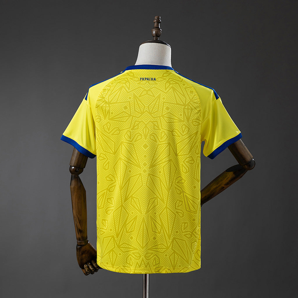 Camiseta Ucrania Local 2026 - espalda