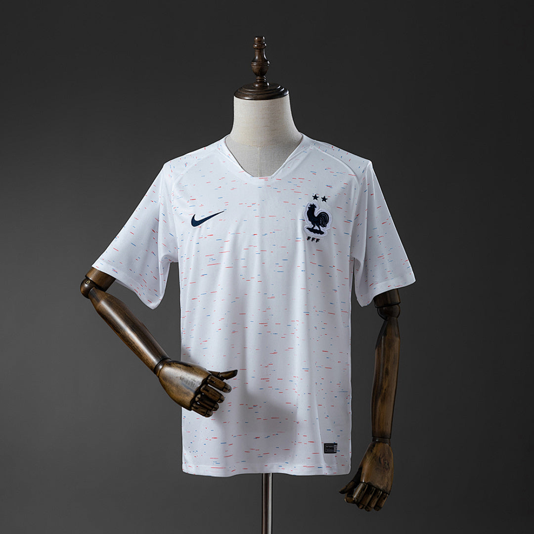 Camiseta Retro Francia Visita 2018 - frente