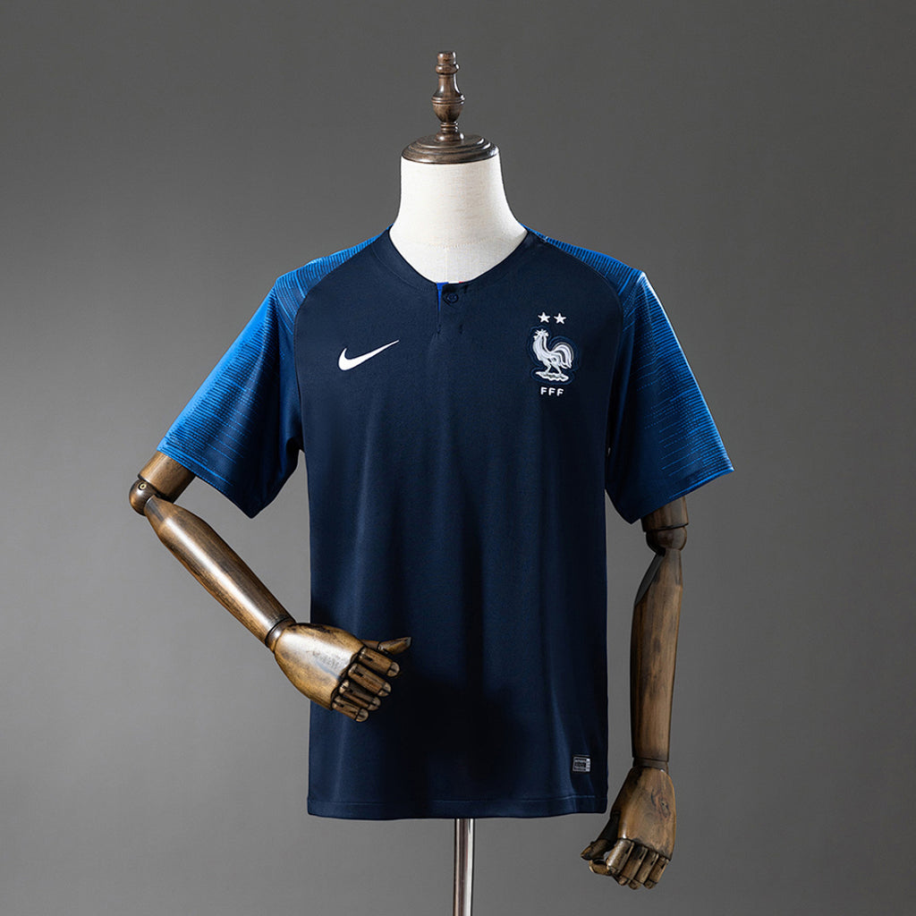 Camiseta Retro Francia Local 2018 - frente