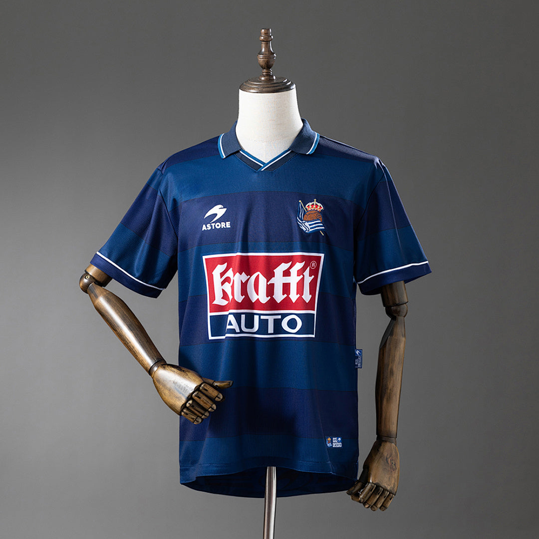 Camiseta Retro Real Sociedad Visita 99/00 - frente