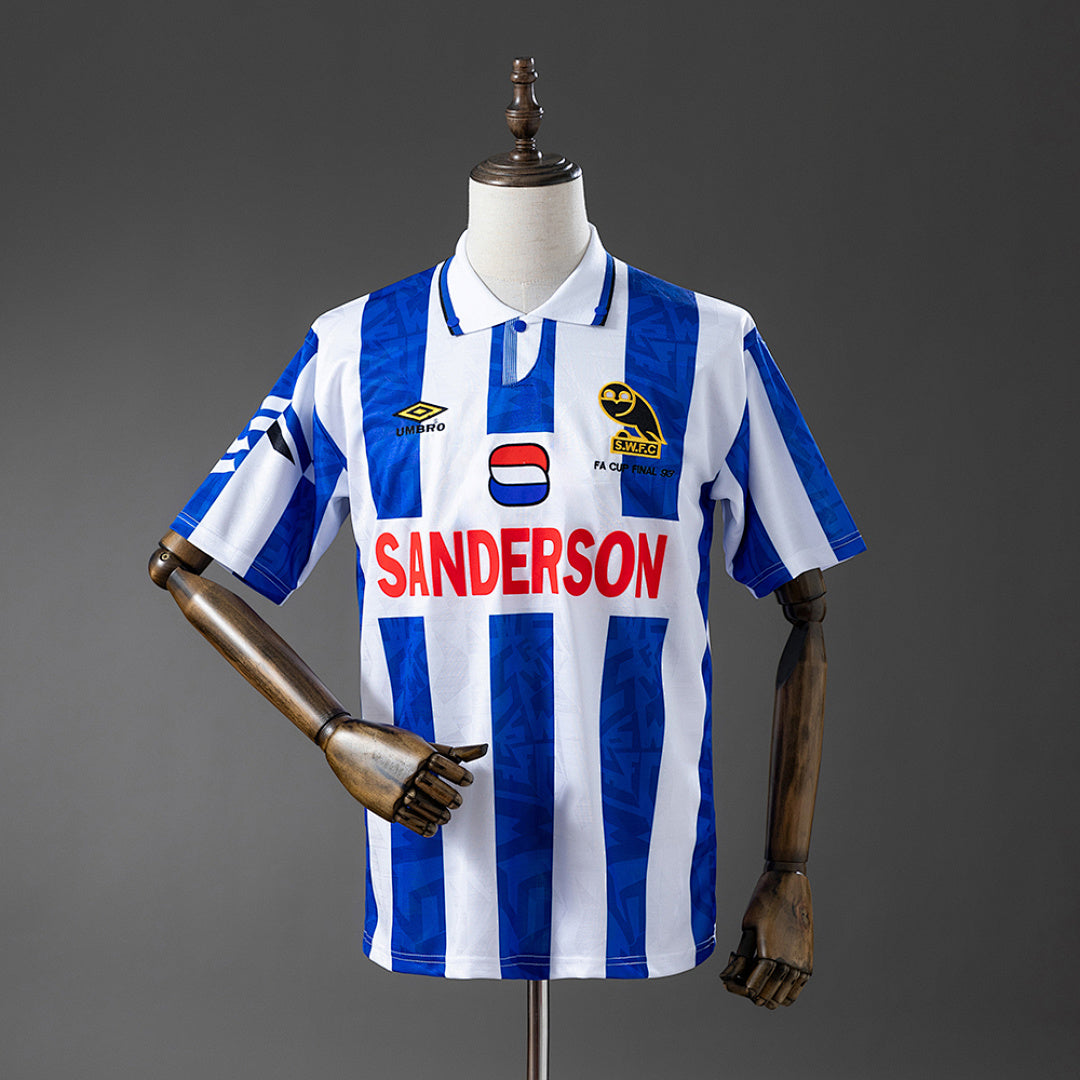 Camiseta Retro Sheffield Wednesday Local 92/93 - frente