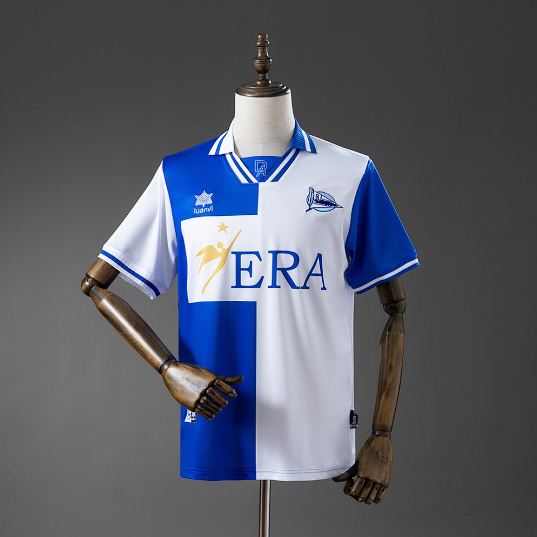 Camiseta Retro Deportivo Alavés Local 99/00 - frente