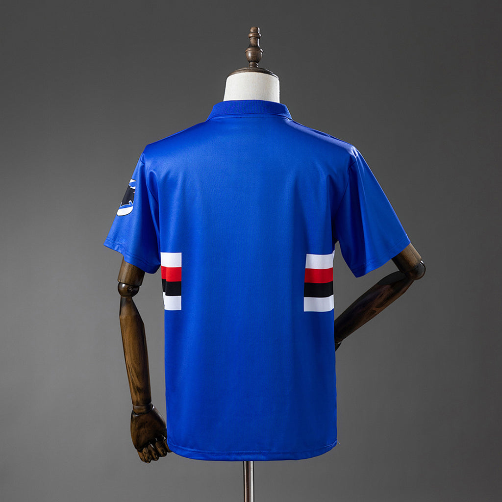 Camiseta Retro Sampdoria Local 93/94 - espalda