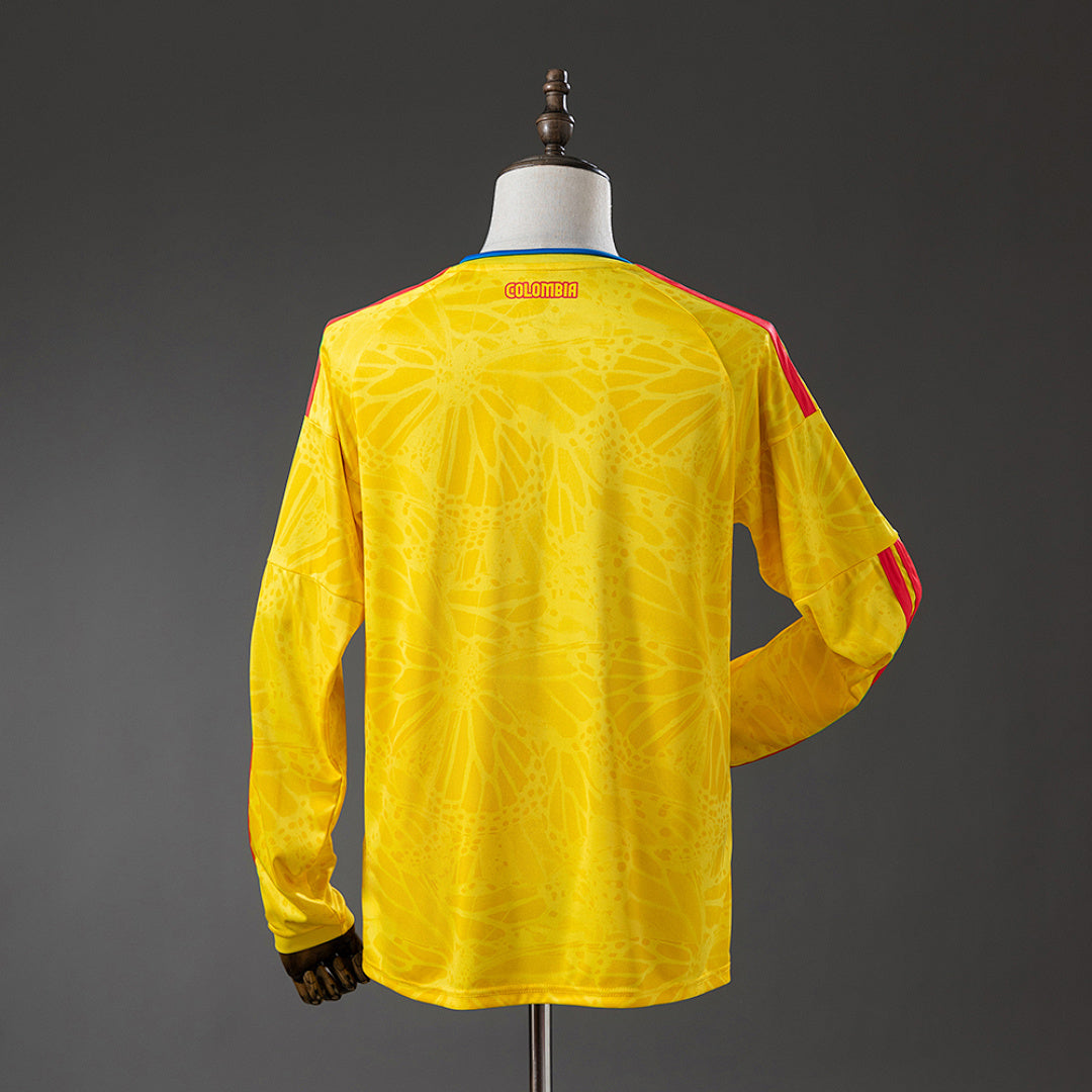 Camiseta Colombia Local Manga Larga 2026 - espalda