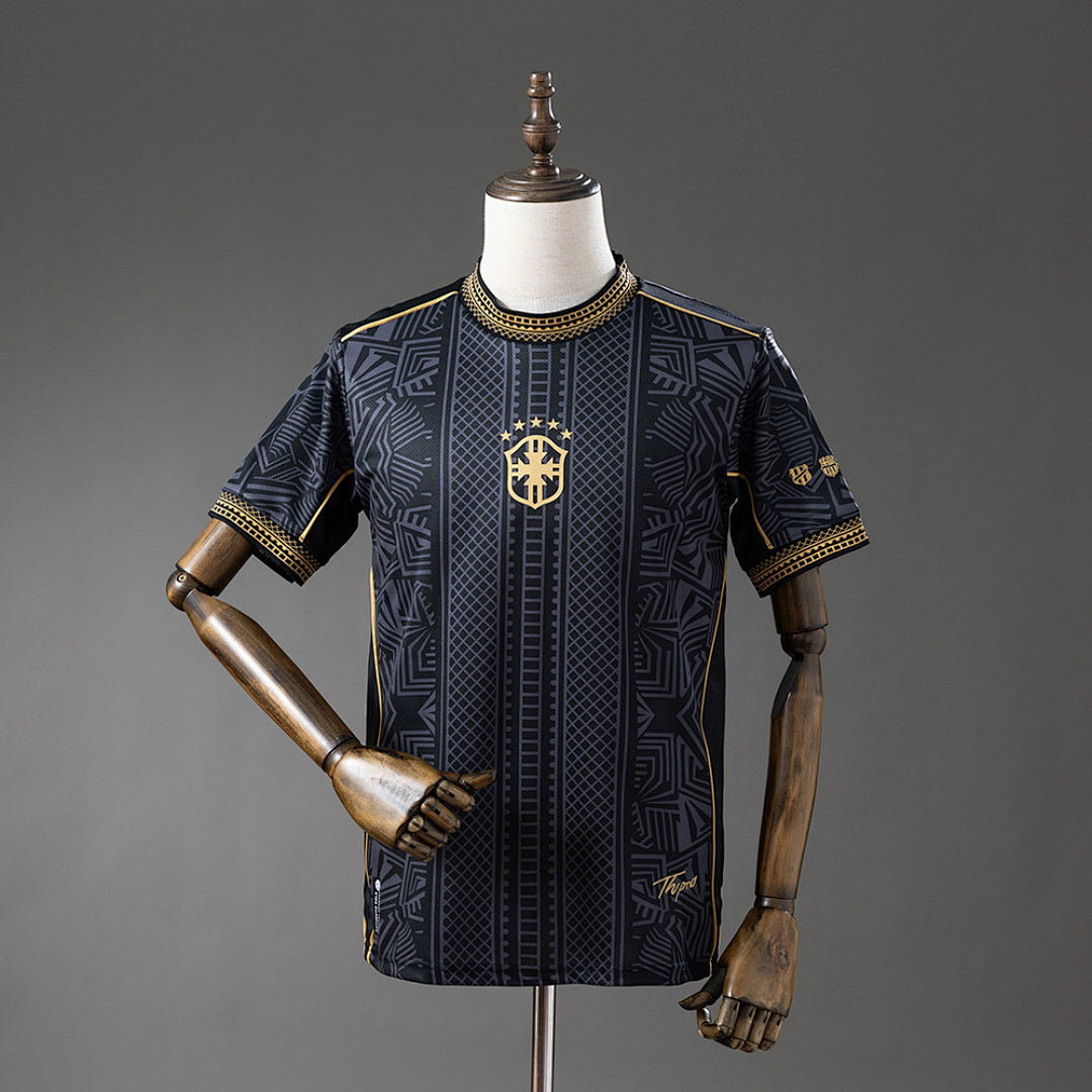 Camiseta Brasil Negra Edición Especial 2026/27 - frente