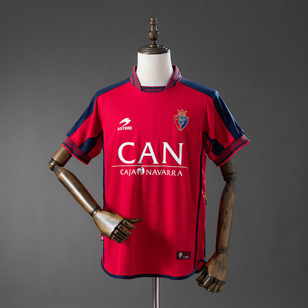 Camiseta Retro CA Osasuna Local 00/02 - frente
