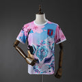 Camiseta Japón Gris y Morada 2025/26 - frente