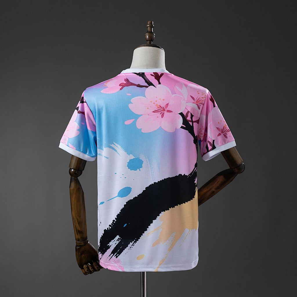 Camiseta Japón Azul y Negra 2025/26 - espalda