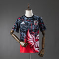 Camiseta Japón Gris y Negra 2025/26 - frente