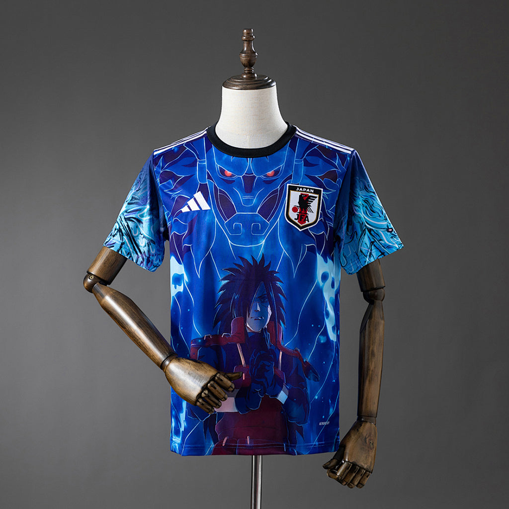 Camiseta Japón Azul y Gris 2025/26 - frente